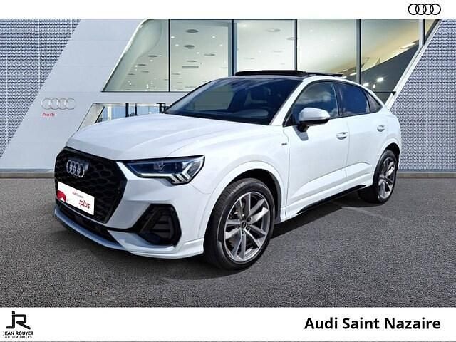 Blanc glacier métallisé Utilisé 2022 Audi Q3 Sportback S-Line SUV | 39 890 € - Image 1/3