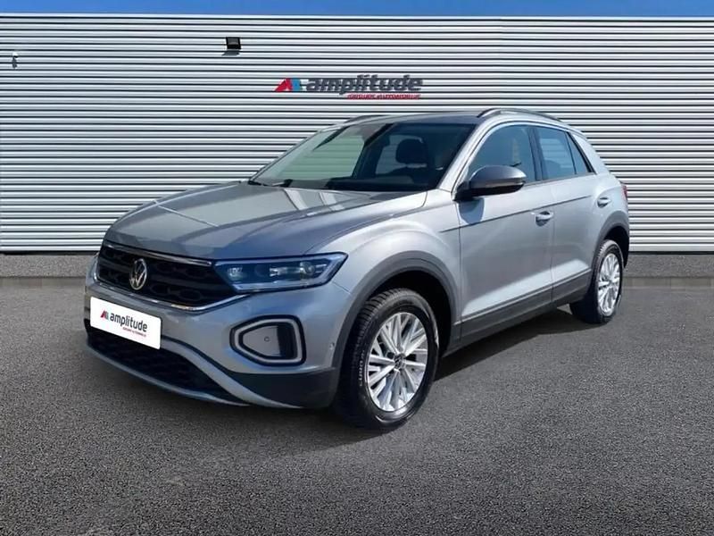 Gris Utilisé 2022 VW T-Roc Life SUV | 23 499 € (Bon prix) - Image 1/4
