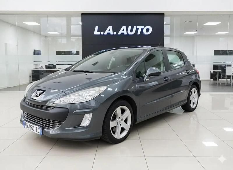 Gris Occasion 2008 Peugeot 308 Berline | 3 500 € (Super prix) - Image 1/4