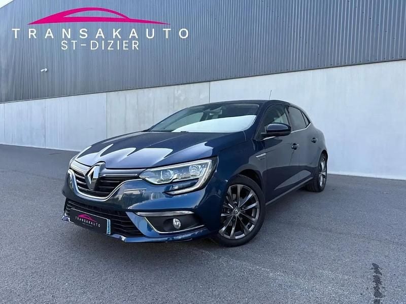 Bleu Utilisé 2017 Renault Mégane IV LIMITED Berline | 10 490 € (Prix juste) - Image 1/4