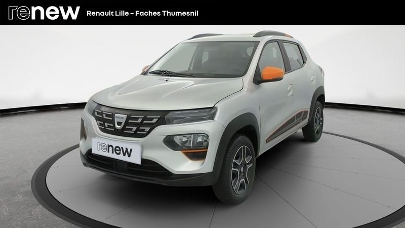 Gris Utilisé 2021 Dacia Spring Comfort Plus Citadine | 10 979 € (Prix assez cher) - Image 1/4
