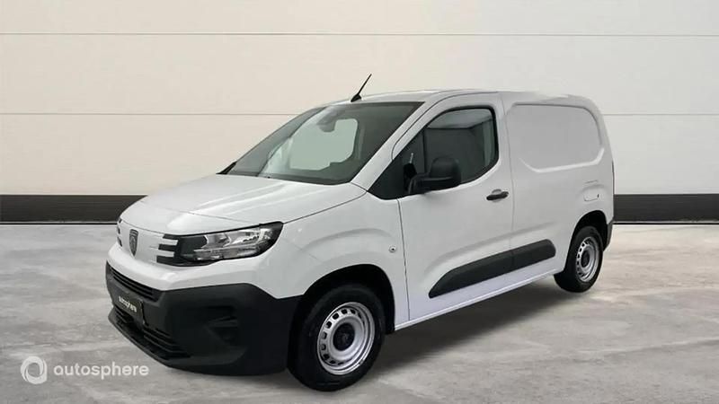 Blanc icy Utilisé 2024 Peugeot Partner S Monospace | 20 499 € - Image 1/4
