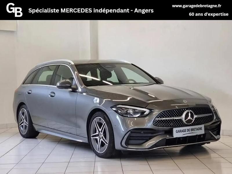 Gris Occasion 2023 Mercedes C220 AMG line Break | 45 900 € (Prix cher) - Image 1/4