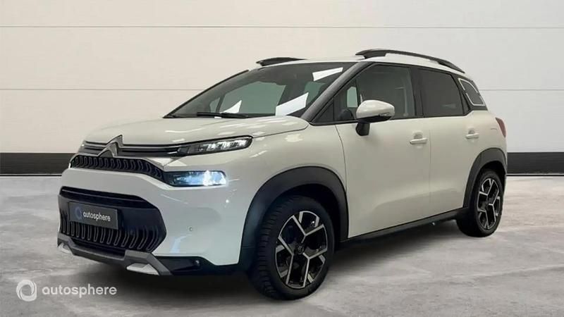 Blanc Utilisé 2022 Citroën C3 Aircross PureTech SUV | 13 499 € (Prix juste) - Image 1/4