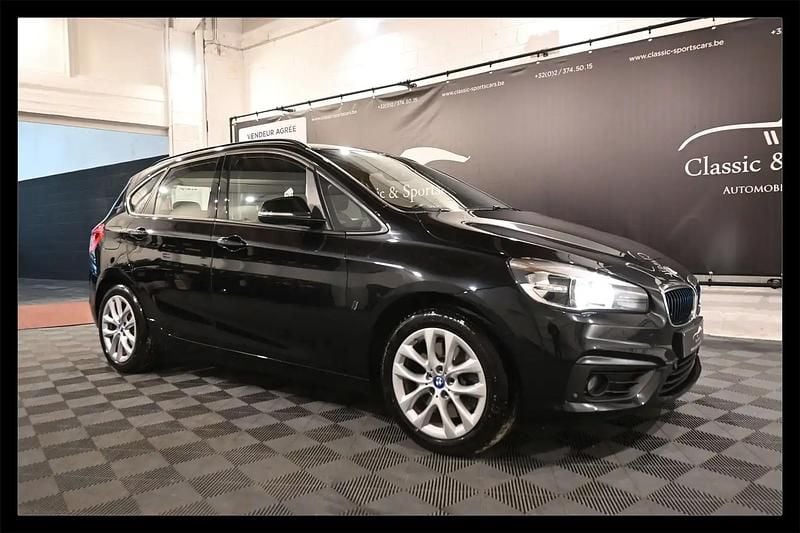 Noir Occasion 2017 BMW 225 Active Tourer Sport Line Monospace | 11 450 € (Super prix) - Image 1/4