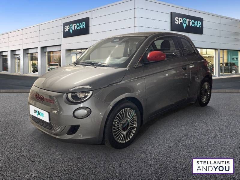 Gris Utilisé 2023 Fiat 500e Red Berline | 13 990 € (Bon prix) - Image 1/4
