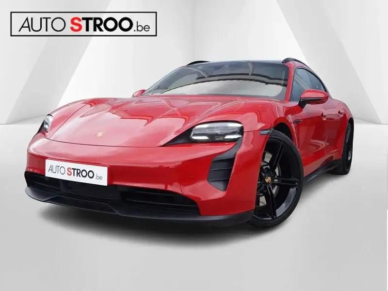 Rouge Utilisé 2022 Porsche Taycan GTS Sport Turismo Berline | 82 900 € - Image 1/4