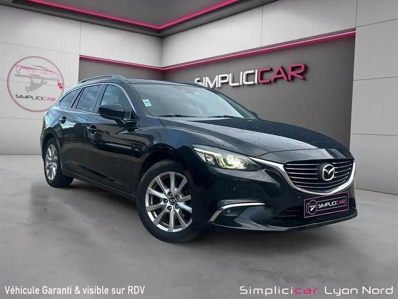 Noir Occasion 2016 Mazda 6 Break | 11 980 € - Image 1/4
