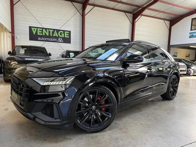 Noir Utilisé 2021 Audi Q8 Sport SUV | 72 900 € (Prix juste) - Image 1/4