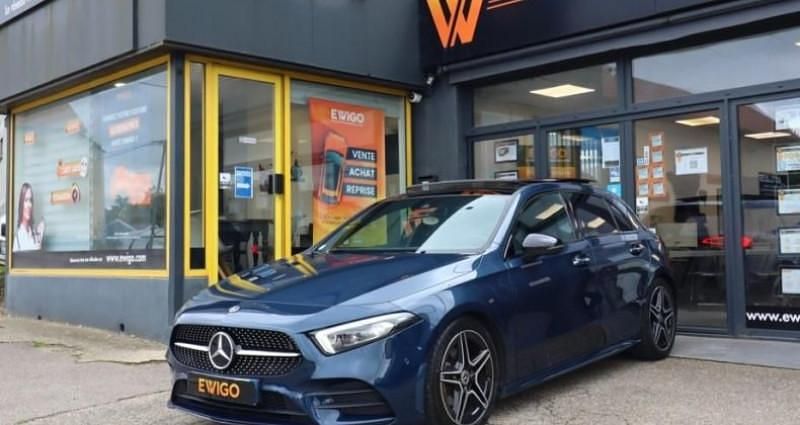 Bleu Utilisé 2019 Mercedes A200 AMG line Berline | 24 989 € (Prix juste) - Image 1/4