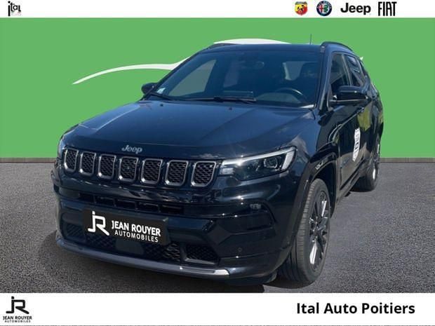 Noir Utilisé 2021 Jeep Compass SUV | 29 490 € (Prix cher) - Image 1/4