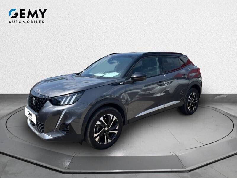 Gris Utilisé 2022 Peugeot 2008 GTi SUV | 18 390 € (Prix juste) - Image 1/4