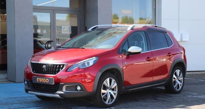 Rouge Utilisé 2017 Peugeot 2008 Crossway SUV | 9 490 € (Super prix) - Image 1/4