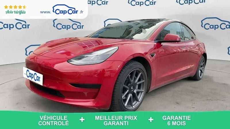 Rouge Occasion 2022 Tesla Model 3 Standard Range Plus Berline | 24 000 € (Super prix) - Image 1/4