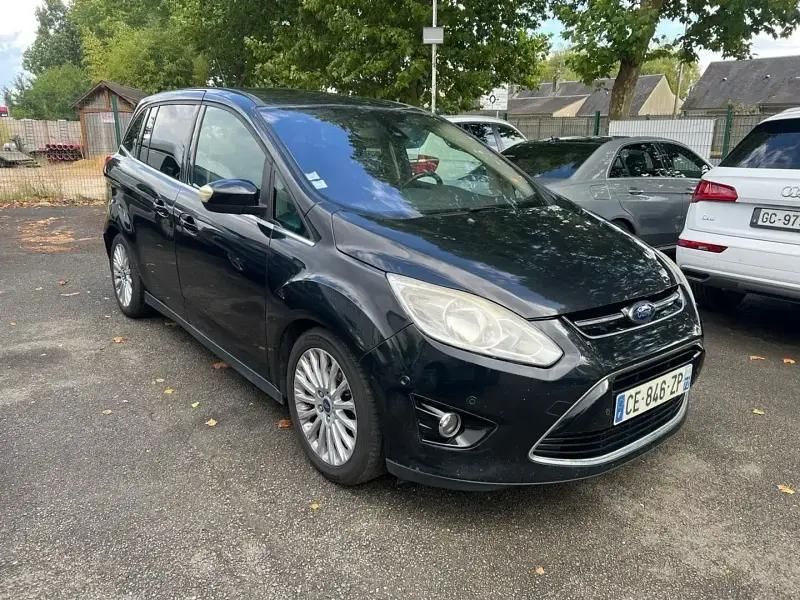 Noir Utilisé 2012 Ford Grand C-Max Titanium Monospace | 4 990 € - Image 1/4