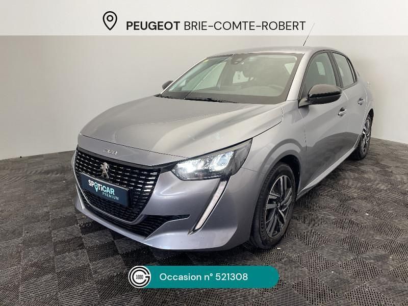 Gris Utilisé 2023 Peugeot 208 Business-Line Citadine | 13 280 € (Bon prix) - Image 1/4