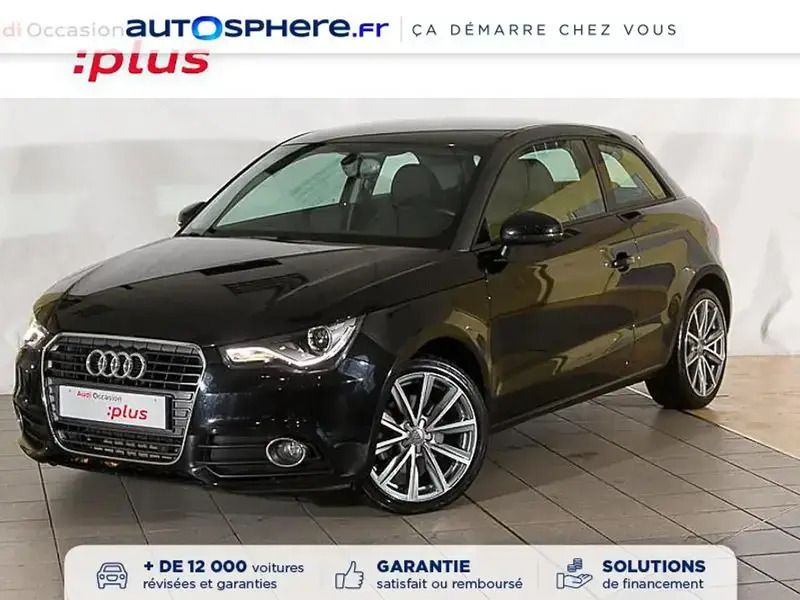Noir Utilisé 2014 Audi A1 Ambition Citadine | 16 890 € (Prix cher) - Image 1/4
