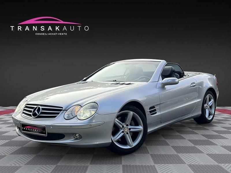 Occasion Mercedes SL500 306 ch (225 kW) 2004 Gris Cabriolet