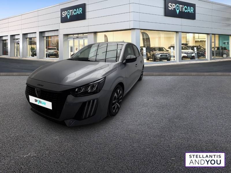 Gris Utilisé 2024 Peugeot 208 Active Citadine | 15 790 € (Prix assez cher) - Image 1/3