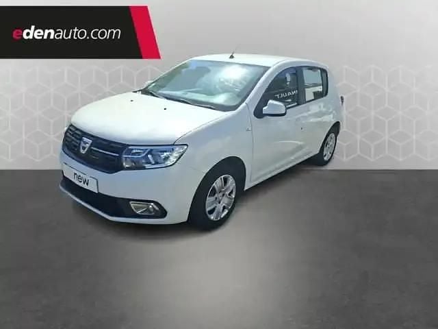 Blanc glacier Utilisé 2020 Dacia Sandero Berline | 10 790 € (Bon prix) - Image 1/4