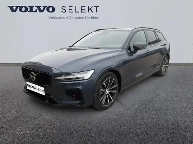 Bleu Occasion 2024 Volvo V60 Plus Break | 53 799 € (Prix cher) - Image 1/4