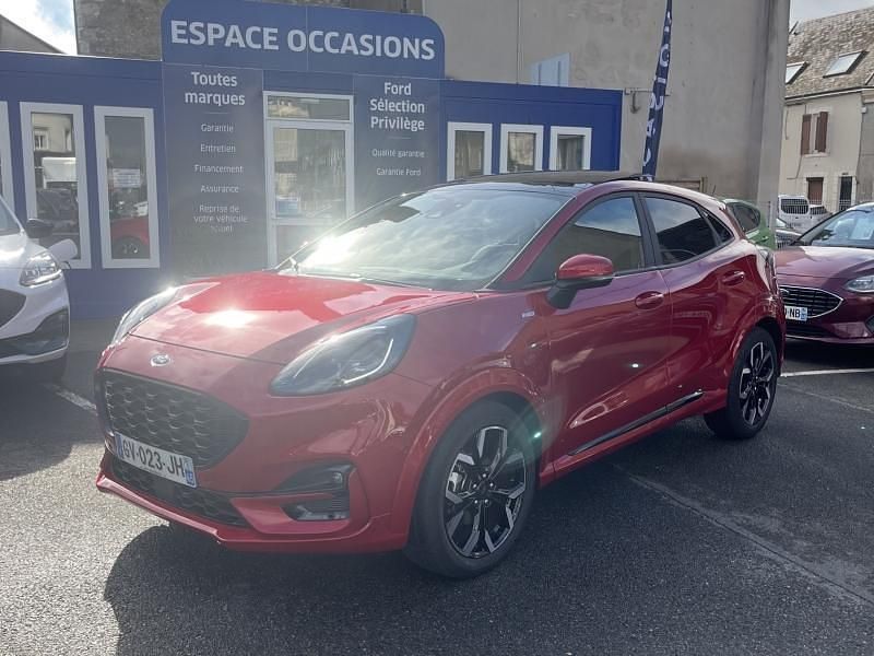 Rouge fantastic métallisée premium Utilisé 2024 Ford Puma ST-Line X Coupé | 23 999 € (Prix juste) - Image 1/4