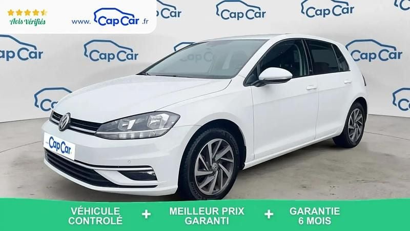 Blanc Utilisé 2018 VW Golf VII Sound Berline | 13 990 € (Super prix) - Image 1/4