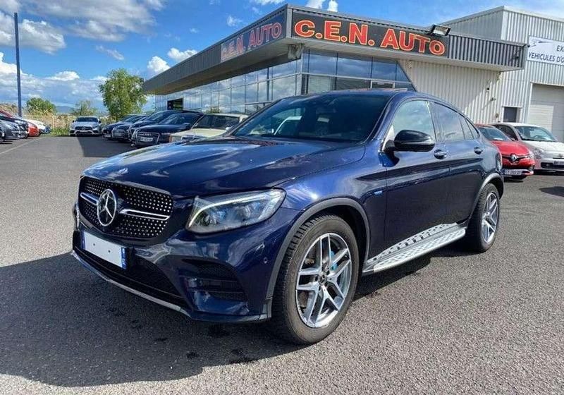 Occasion Mercedes GLC350 212 ch (155 kW) 2017 Bleu Coupé