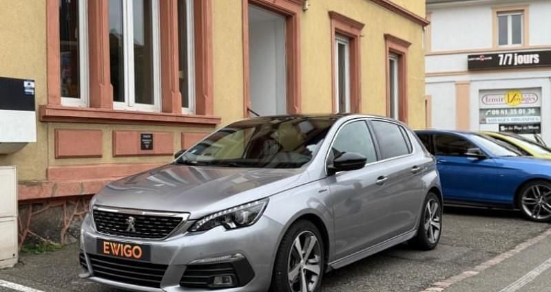 Gris Utilisé 2020 Peugeot 308 GT-line Berline | 11 490 € (Super prix) - Image 1/4