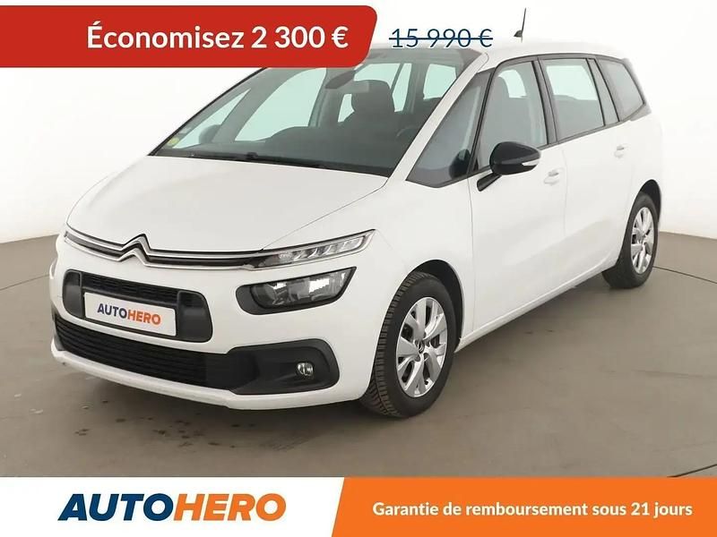 Blanc Utilisé 2021 Citroën C4 SpaceTourer Business Class Monospace | 13 690 € (Bon prix) - Image 1/2