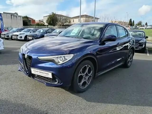 Occasion Alfa Romeo Stelvio Sprint 2021 Bleu SUV