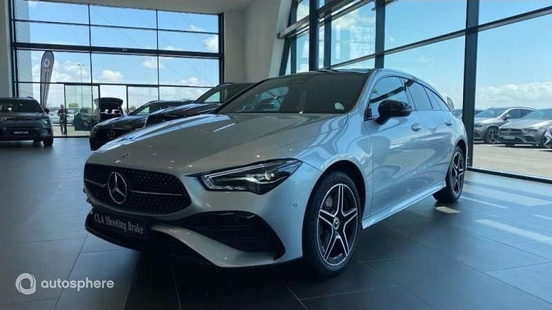 Gris Utilisé 2025 Mercedes CLA250e Shooting Brake AMG line Break | 51 990 € (Prix juste) - Image 1/4