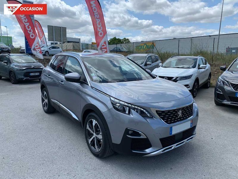 Gris Utilisé 2019 Peugeot 3008 Allure SUV | 26 290 € - Image 1/4