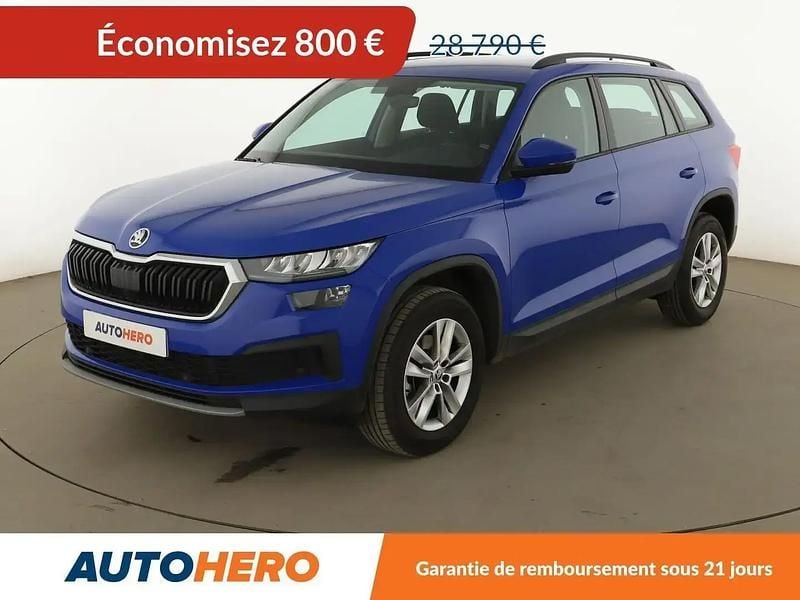 Bleu Occasion 2022 Skoda Kodiaq Active SUV | 27 990 € (Super prix) - Image 1/2