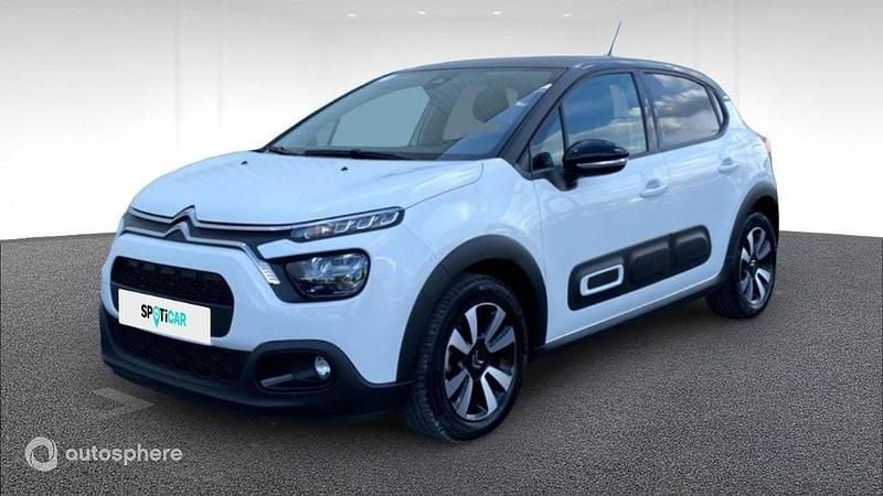 Blanc Utilisé 2023 Citroën C3 PureTech Citadine | 12 779 € (Prix juste) - Image 1/4