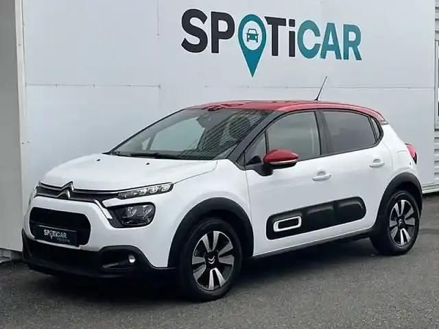 Blanc Utilisé 2023 Citroën C3 PureTech Citadine | 13 050 € (Prix juste) - Image 1/4