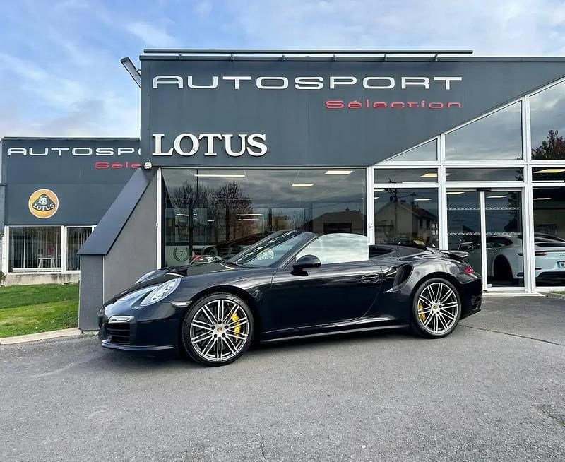 Noir Utilisé 2014 Porsche 911 Turbo S Cabriolet Cabriolet | 124 900 € - Image 1/4