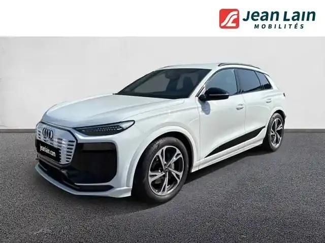 Blanc glacier métallisé Occasion 2025 Audi Q6 e-tron S-Line SUV | 78 900 € (Bon prix) - Image 1/4