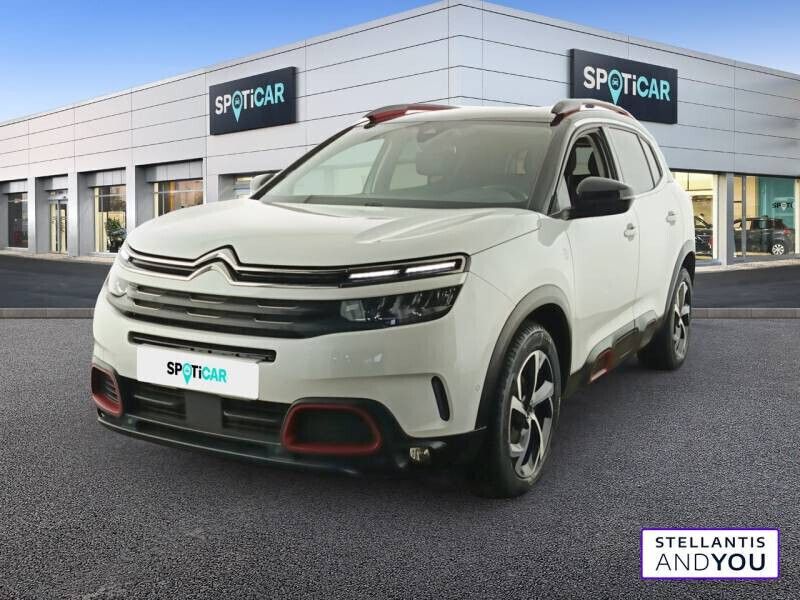 Blanc Utilisé 2022 Citroën C5 Aircross PureTech SUV | 20 390 € (Bon prix) - Image 1/4