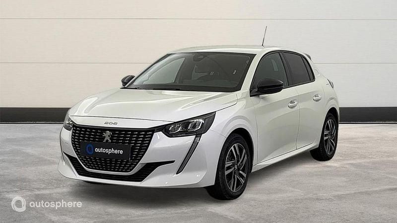 Blanc Utilisé 2022 Peugeot 208 Allure Citadine | 14 999 € (Prix juste) - Image 1/4