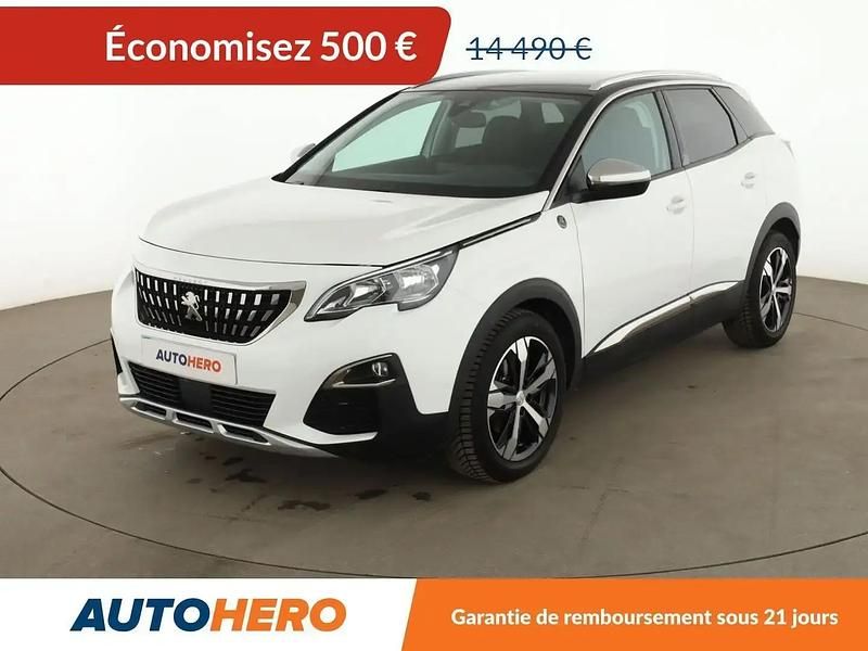 Blanc Occasion 2019 Peugeot 3008 Crossway SUV | 13 990 € (Prix juste) - Image 1/2