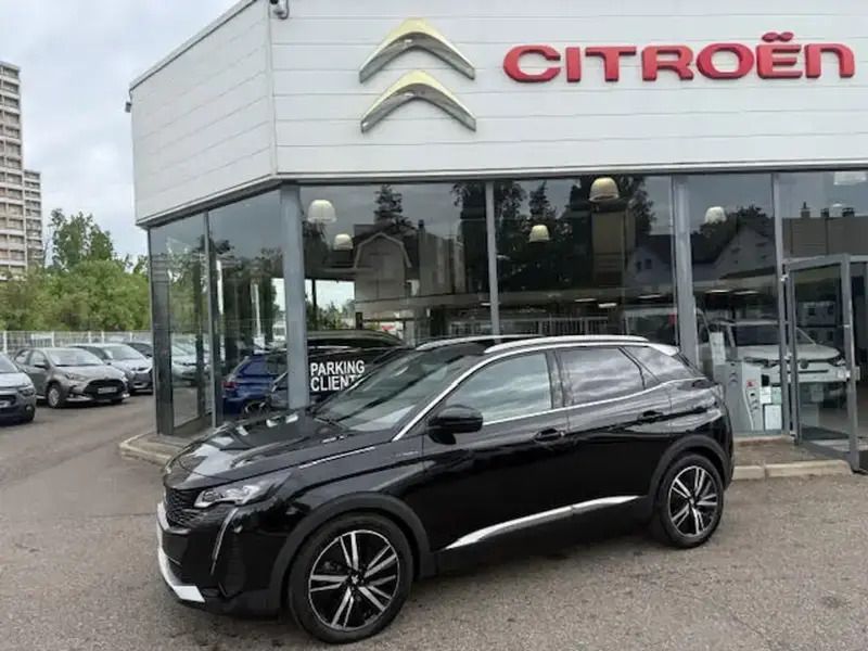 Noir Utilisé 2022 Peugeot 3008 GT Berline | 29 900 € (Prix cher) - Image 1/4