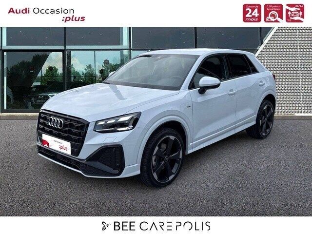 Blanc glacier métallisé Utilisé 2024 Audi Q2 S-Line SUV | 43 890 € - Image 1/4