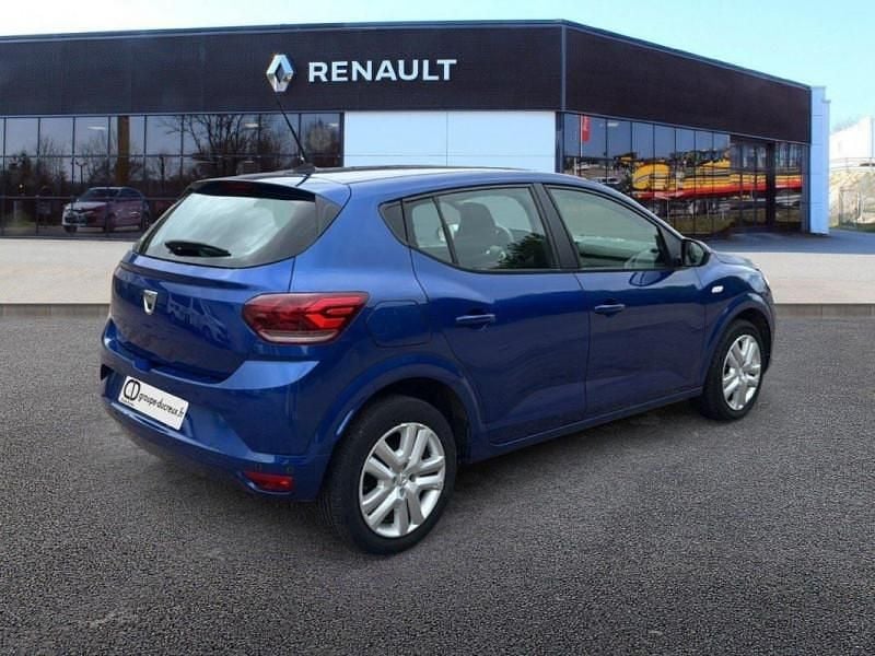 Occasion Dacia Sandero Comfort 92 ch (67 kW) 2021 Bleu Citadine
