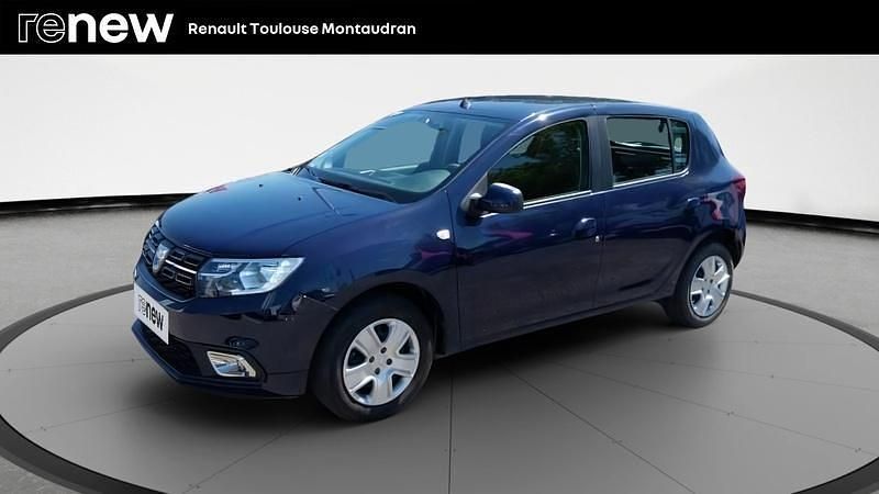 Bleu Utilisé 2020 Dacia Sandero Citadine | 9 900 € (Prix juste) - Image 1/4