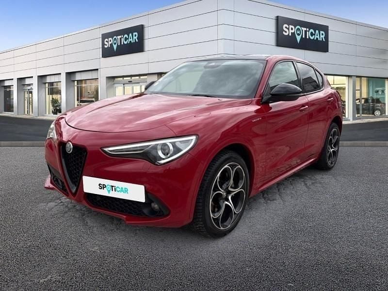 Rouge Utilisé 2022 Alfa Romeo Stelvio Veloce SUV | 34 990 € (Prix juste) - Image 1/4