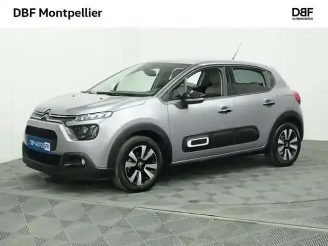 Gris Utilisé 2024 Citroën C3 PureTech Berline | 14 880 € - Image 1/4