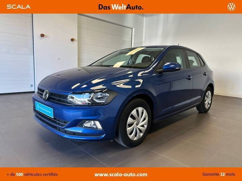 Occasion VW Polo Trendline 80 ch (58 kW) 2020 Bleue Berline