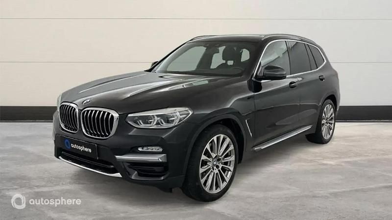Noir Utilisé 2019 BMW X3 Luxury Line SUV | 36 499 € (Prix juste) - Image 1/4