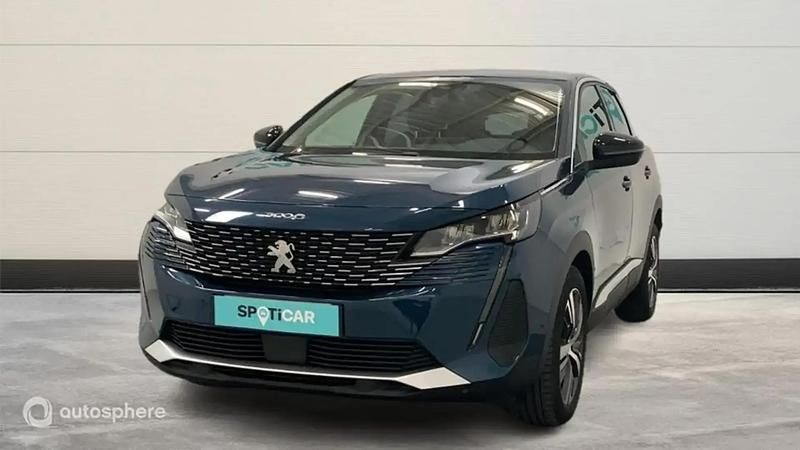 Occasion Peugeot 3008 Allure 133 ch (97 kW) 2022 Bleu SUV